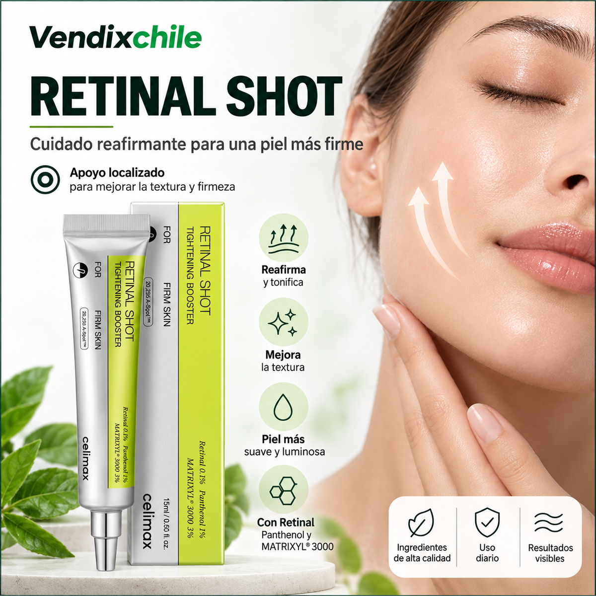 Crema Facial Antiarrugas Retinal Celimax