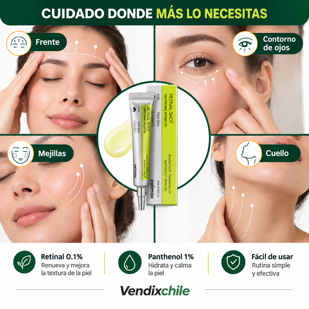 Crema Facial Antiarrugas Retinal Celimax