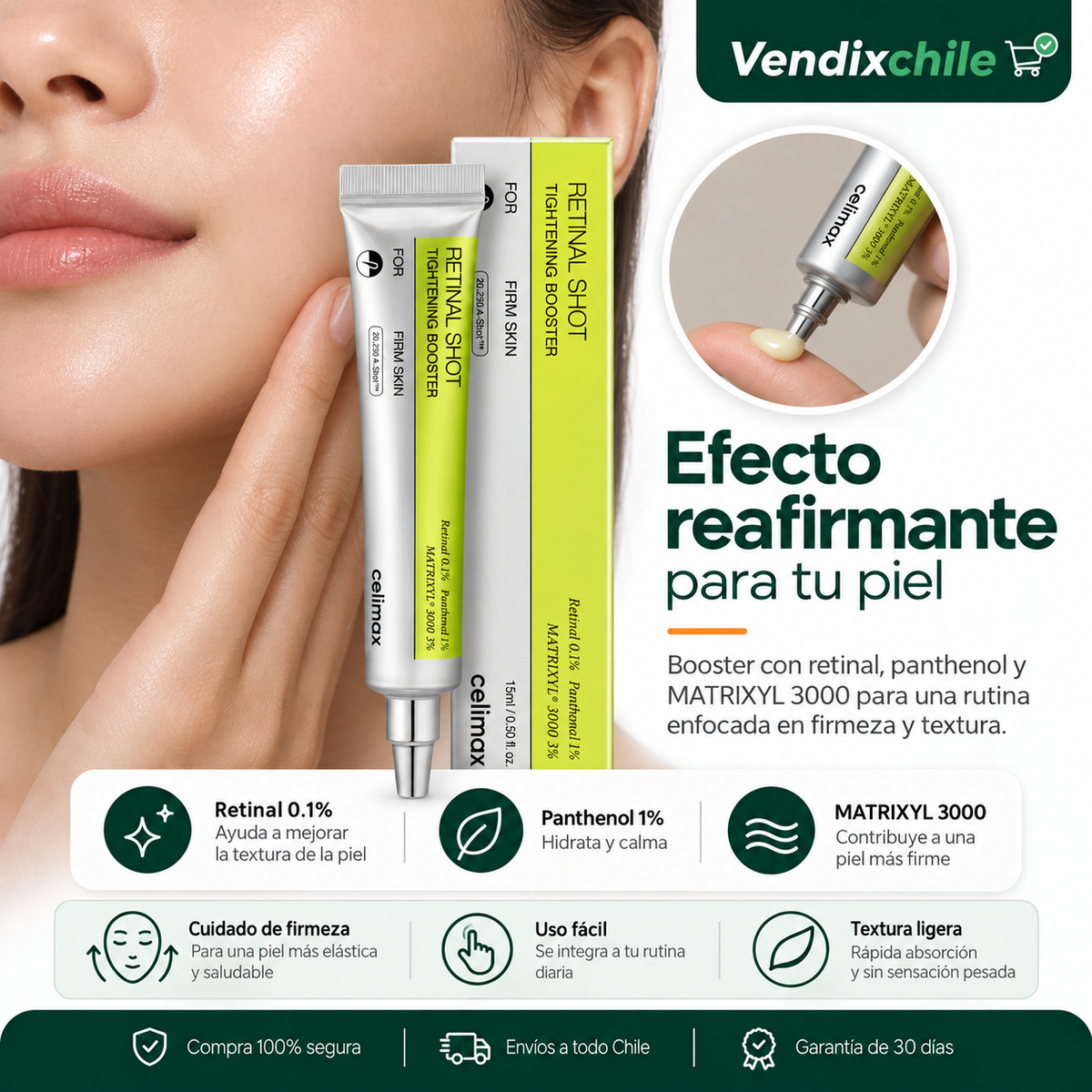 Crema Facial Antiarrugas Retinal Celimax