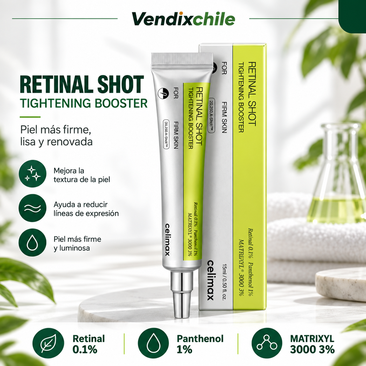 Crema Facial Antiarrugas Retinal Celimax
